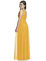 Rear View Thumbnail - NYC Yellow Junior Bridesmaid Dress JR526