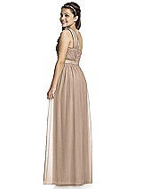 Rear View Thumbnail - Topaz Junior Bridesmaid Dress JR526