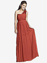 Front View Thumbnail - Amber Sunset Junior Bridesmaid Dress JR526