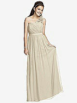 Front View Thumbnail - Champagne Junior Bridesmaid Dress JR526