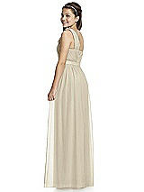 Rear View Thumbnail - Champagne Junior Bridesmaid Dress JR526