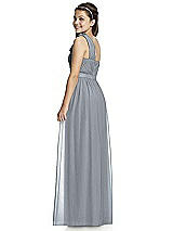 Rear View Thumbnail - Platinum Junior Bridesmaid Dress JR526