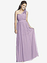 Front View Thumbnail - Pale Purple Junior Bridesmaid Dress JR526