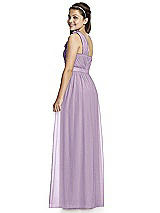 Rear View Thumbnail - Pale Purple Junior Bridesmaid Dress JR526