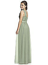 Rear View Thumbnail - Sage Junior Bridesmaid Dress JR526