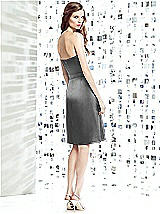 Rear View Thumbnail - Charcoal Gray Social Bridesmaids Style 8133