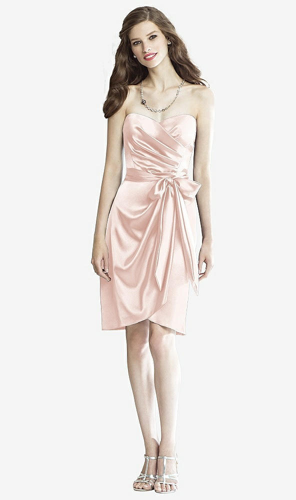 Front View - Blush Social Bridesmaids Style 8133