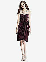 Front View Thumbnail - Bordeaux Social Bridesmaids Style 8133