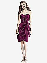 Front View Thumbnail - Merlot Social Bridesmaids Style 8133