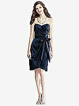 Front View Thumbnail - Midnight Navy Social Bridesmaids Style 8133