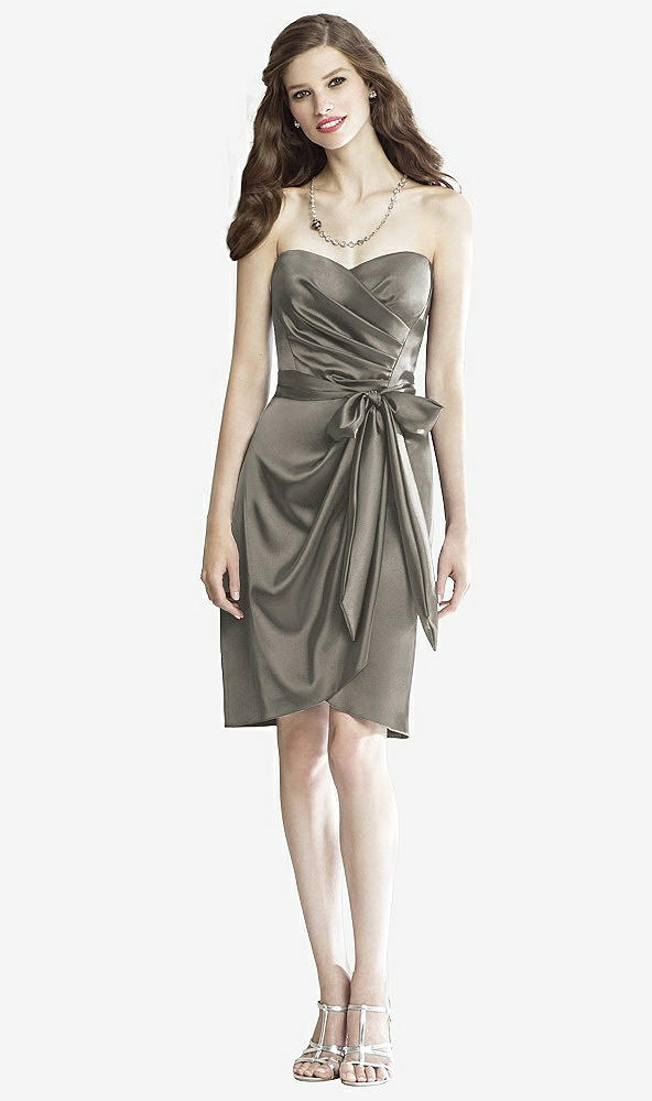 Front View - Mocha Social Bridesmaids Style 8133