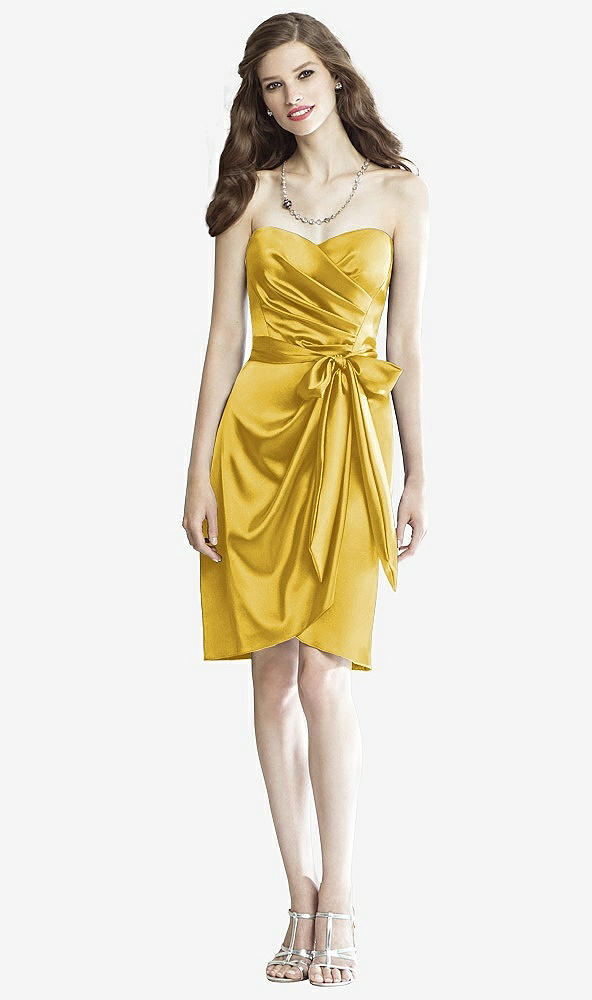 Front View - Marigold Social Bridesmaids Style 8133