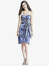 Front View Thumbnail - Periwinkle - PANTONE Serenity Social Bridesmaids Style 8133