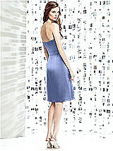 Rear View Thumbnail - Periwinkle - PANTONE Serenity Social Bridesmaids Style 8133