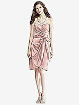 Front View Thumbnail - Rose - PANTONE Rose Quartz Social Bridesmaids Style 8133