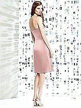 Rear View Thumbnail - Rose - PANTONE Rose Quartz Social Bridesmaids Style 8133