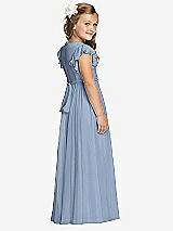 Rear View Thumbnail - Cloudy Flower Girl Dress FL4038