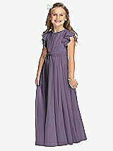 Front View Thumbnail - Lavender Flower Girl Dress FL4038