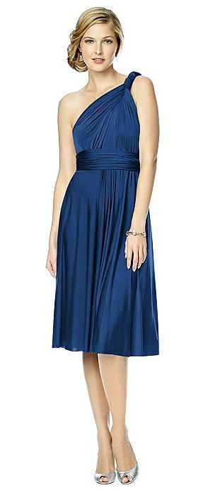 Twist Wrap Convertible Cocktail Dress