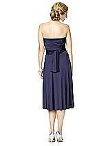 Alt View 6 Thumbnail - Amethyst Twist Wrap Convertible Cocktail Dress