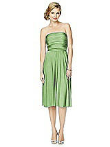 Alt View 5 Thumbnail - Apple Slice Twist Wrap Convertible Cocktail Dress