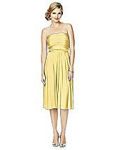 Alt View 5 Thumbnail - Buttercup Twist Wrap Convertible Cocktail Dress