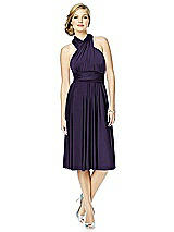 Alt View 3 Thumbnail - Concord Twist Wrap Convertible Cocktail Dress