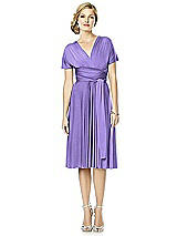 Alt View 1 Thumbnail - Tahiti Twist Wrap Convertible Cocktail Dress