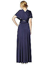 Alt View 2 Thumbnail - Amethyst Twist Wrap Convertible Maxi Dress