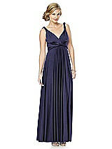 Alt View 3 Thumbnail - Amethyst Twist Wrap Convertible Maxi Dress