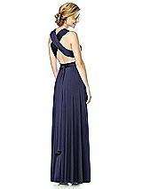 Alt View 6 Thumbnail - Amethyst Twist Wrap Convertible Maxi Dress