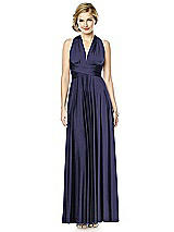 Alt View 7 Thumbnail - Amethyst Twist Wrap Convertible Maxi Dress