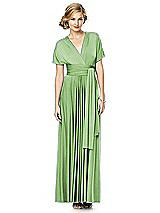 Alt View 1 Thumbnail - Apple Slice Twist Wrap Convertible Maxi Dress