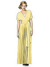 Alt View 1 Thumbnail - Buttercup Twist Wrap Convertible Maxi Dress