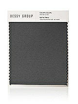 Front View Thumbnail - Gunmetal Satin Twill Swatch