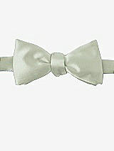 Front View Thumbnail - Celadon Matte Satin Bow Ties by After Six