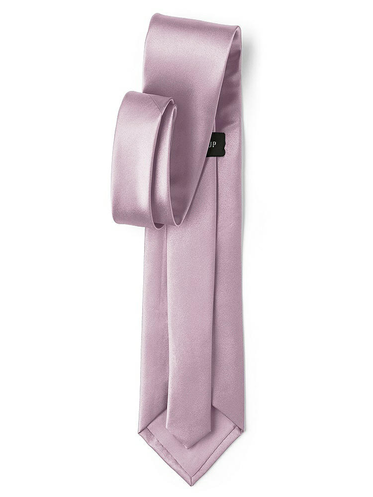 Back View - Suede Rose Matte Satin Neckties by After Six