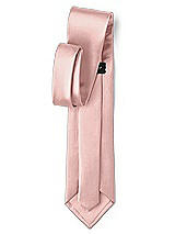 Rear View Thumbnail - Rose - PANTONE Rose Quartz Matte Satin Neckties by After Six