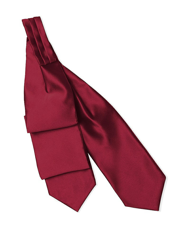 Back View - Burgundy Matte Satin Cravats by After Six