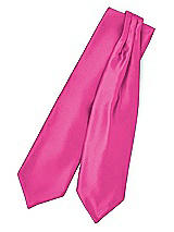 Front View Thumbnail - Fuchsia Matte Satin Cravats by After Six