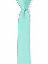 Front View Thumbnail - Coastal Matte Satin Narrow Ties by After Six