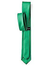 Rear View Thumbnail - Pantone Emerald Matte Satin Narrow Ties by After Six