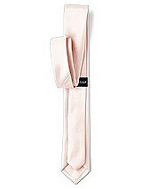 Rear View Thumbnail - Blush Matte Satin Narrow Ties by After Six