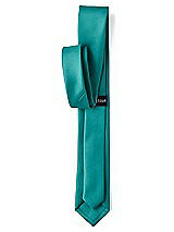 Rear View Thumbnail - Jade Matte Satin Narrow Ties by After Six