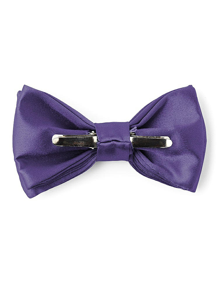 Back View - Regalia - PANTONE Ultra Violet Matte Satin Boy's Clip Bow Tie by After Six