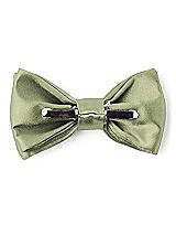 Rear View Thumbnail - Kiwi Matte Satin Boy's Clip Bow Tie by After Six