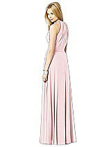 Rear View Thumbnail - Ballet Pink After Six Bridesmaid Dress 6704