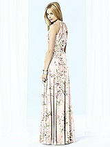 Rear View Thumbnail - Blush Garden After Six Bridesmaid Dress 6704