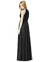 Rear View Thumbnail - Black After Six Bridesmaid Dress 6704