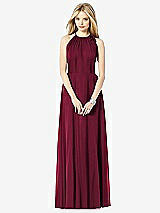 Front View Thumbnail - Cabernet After Six Bridesmaid Dress 6704